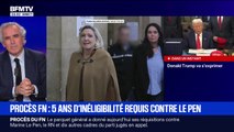 Procès FN : cinq ans d'inéligibilité requis contre Le Pen - 03/02