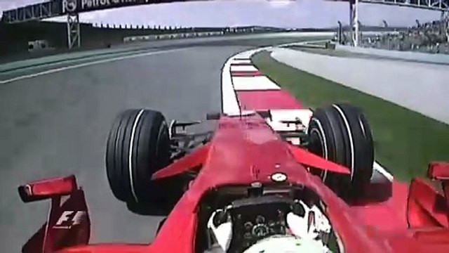 F1 – Felipe Massa (Ferrari V8) Onboard – Turkey 2008