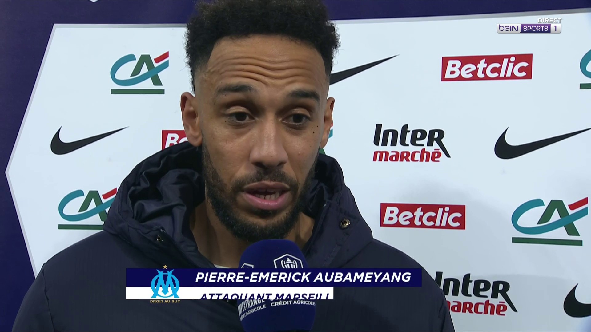 Coupe de France : Aubameyang : "On a assez parlé ces derniers temps, il était temps de passer aux actes"