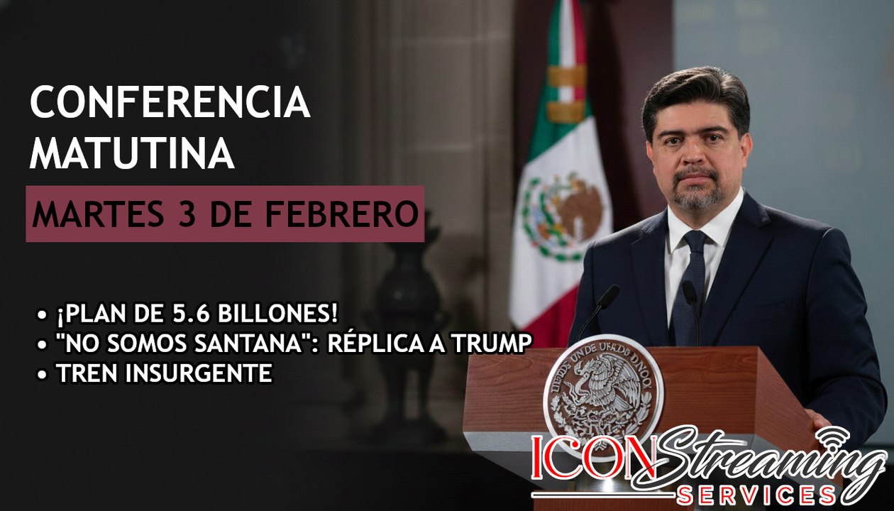 🚨 ¡PLAN HISTÓRICO! 5.6 Billones para México y "No Somos Santana": Réplica de Sheinbaum a Trump