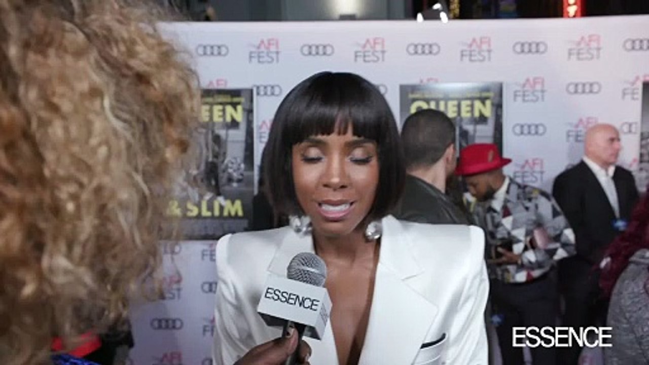 Kelly Rowland Stuns on Queen & Slim Red Carpet
