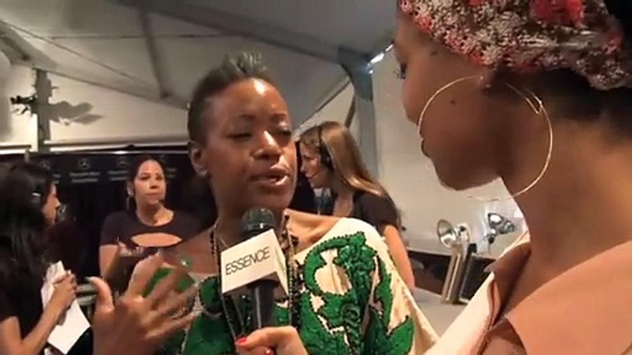 Front Row/ Backstage: Tracy Reese show