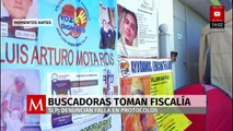 Fallas en protocolos de búsqueda detonan toma de oficinas en San Luis Potosí
