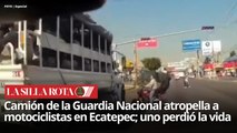 Tragedia en Ecatepec: Guardia Nacional arrolla a bikers en carril del Mexibús