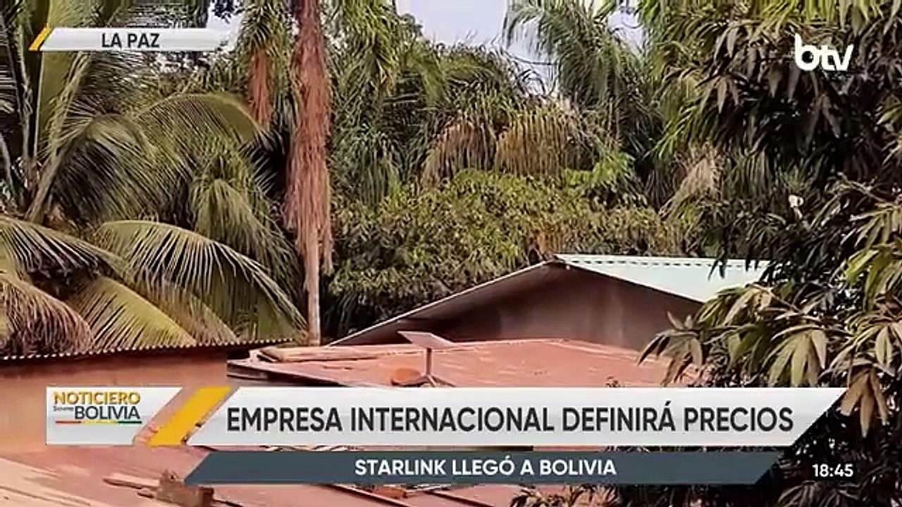 Amazon y Hispasat muestran interés en ofrecer internet en Bolivia tras la llegada de Starlink