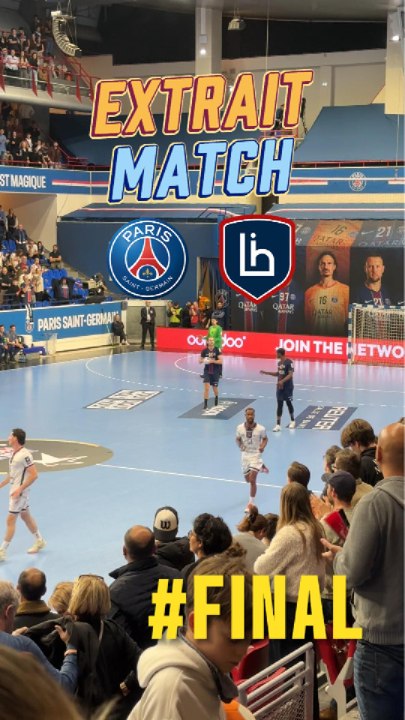 Extrait PSG Vs Limoges ! #FIN #Handball #LNH #PSG