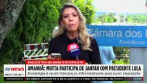 Lula e Hugo Motta se reúnem em jantar para selar relação entre Governo e Câmara