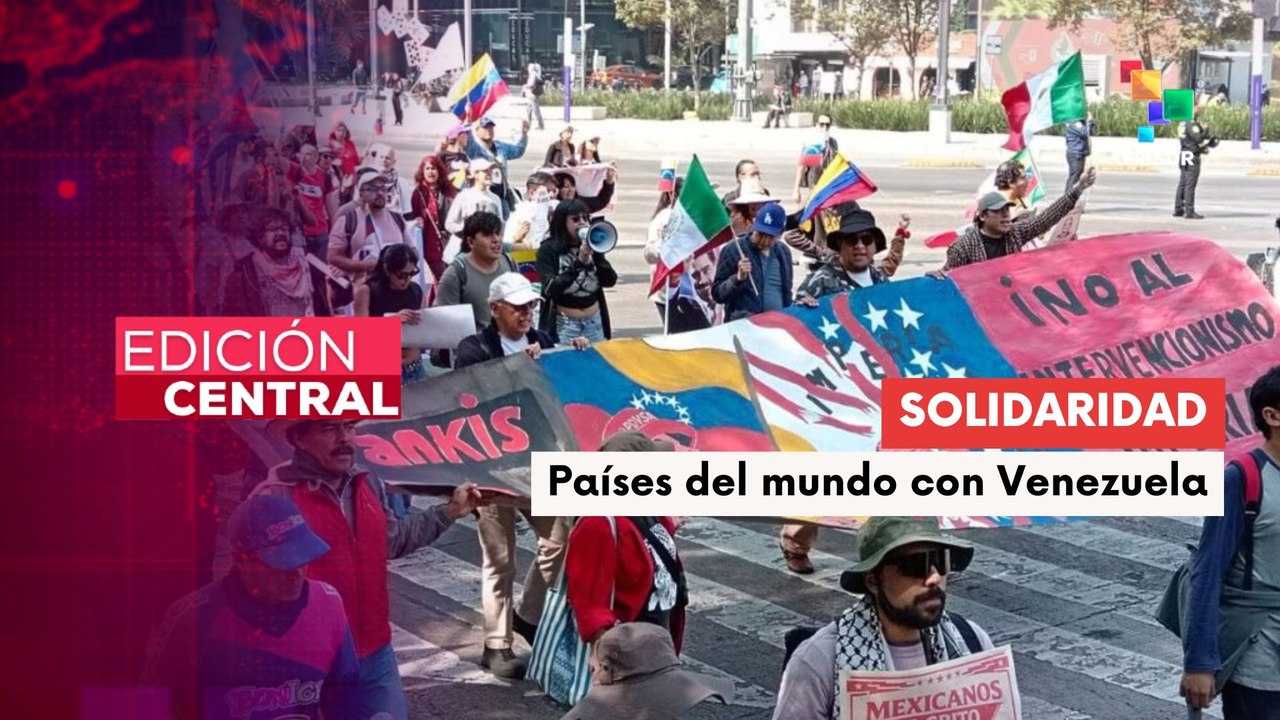 Protestas en México exigen liberación de Pdte. Maduro y primera dama Cilia Flores