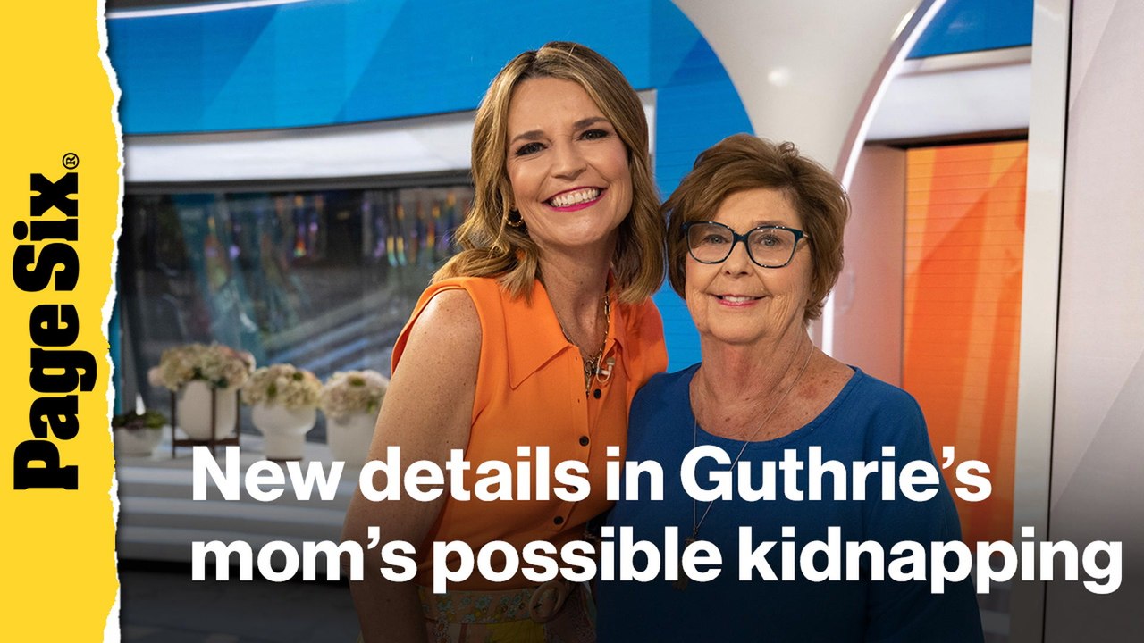 Chilling new details in Savannah Guthrie's missing mom's 'possible kidnapping'