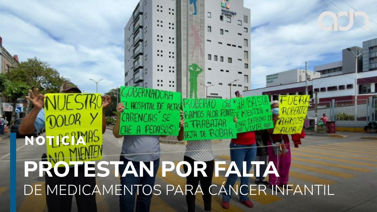 Carencias en hospital de Veracruz dejan a niños con cáncer sin tratamiento adecuado