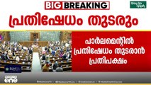 പ്രതിപക്ഷ പ്രതിഷേധത്തിൽ പാർലമെന്റ് ഇന്നും പ്രക്ഷുബ്ധമാകും;പ്രധാനമന്ത്രി ഇന്ന് ലോക്സഭയിൽ മറുപടി നൽകും