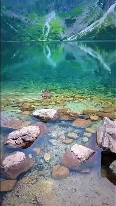 Clear water  Fall view