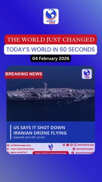 US says it shot down Iranian drone flying towards aircraft carrier