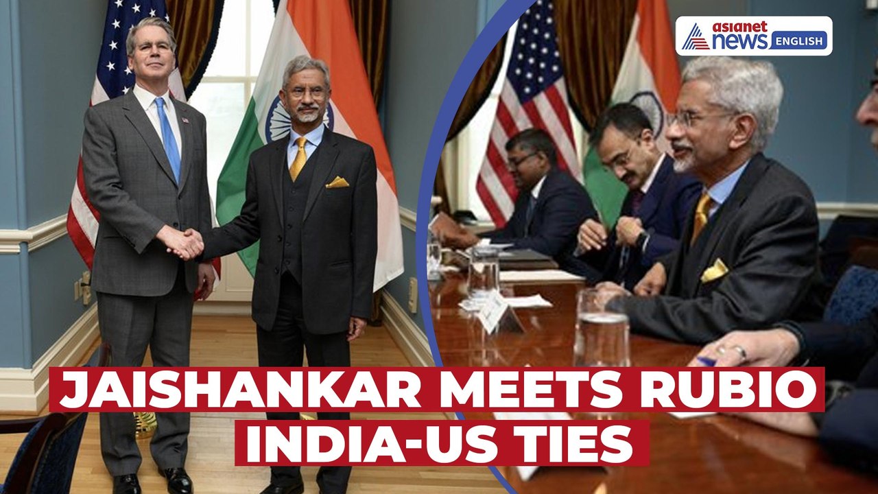 'Big Boost to India-US Ties' | Jaishankar Meets Marco Rubio in Washington