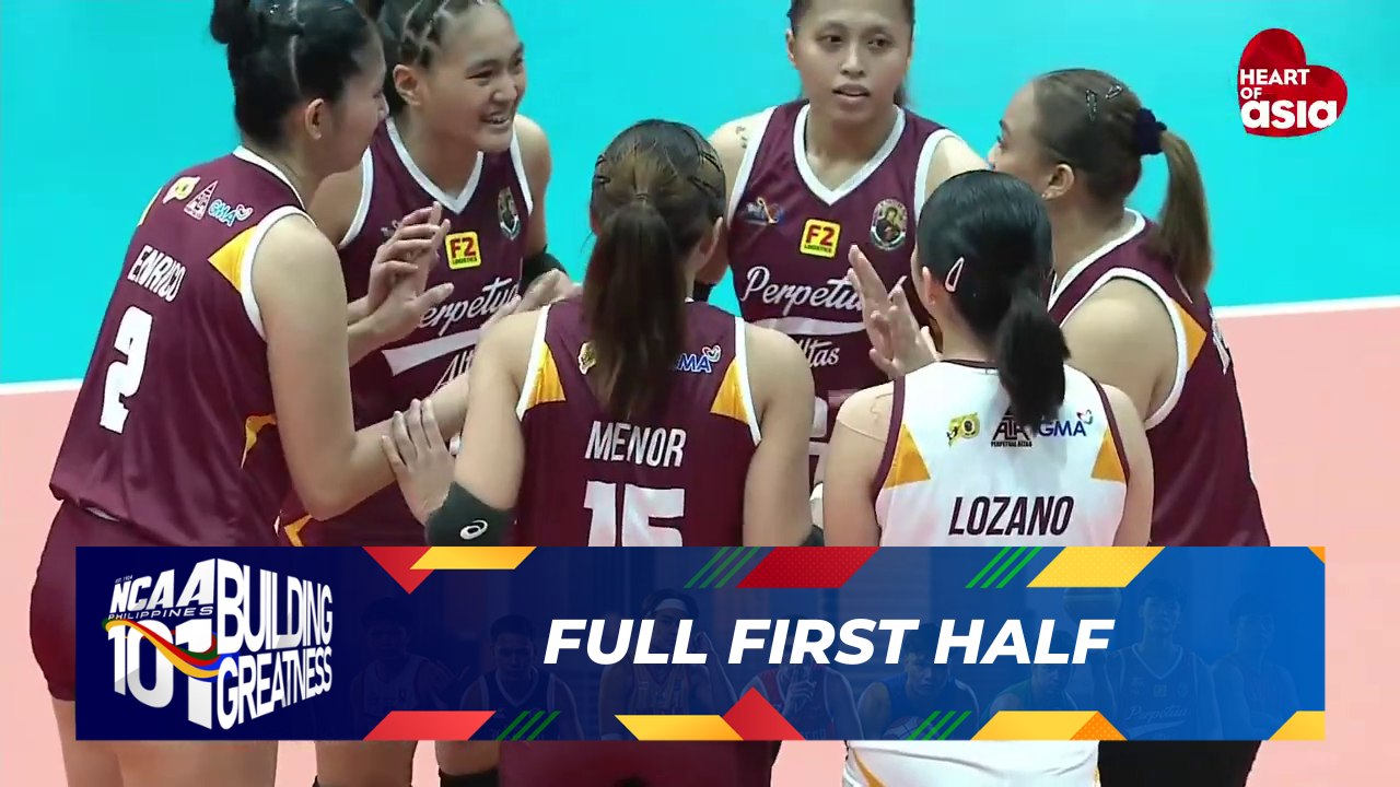 FULL FIRST HALF - Mapua Lady Cardinals vs Perpetual Lady Altas | NCAA Season 101
