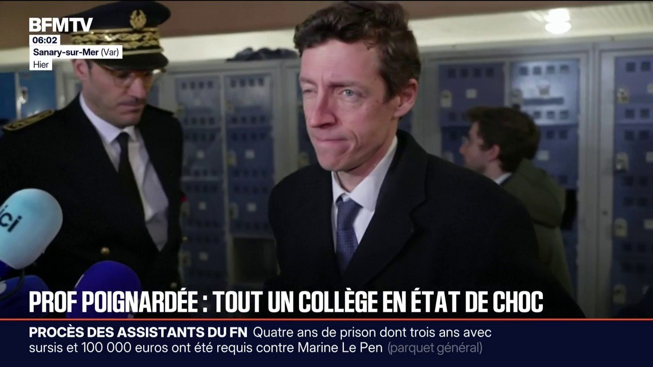Ce que l'on sait de l'agression au couteau d'une professeure de collège à Sanary-sur-Mer par un élève