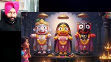 जगन्नाथ जी बने नटखट गोपाल — रसगुल्ले की अद्भुत चोरी!  #viral #trending #youtube #aivideo #animation