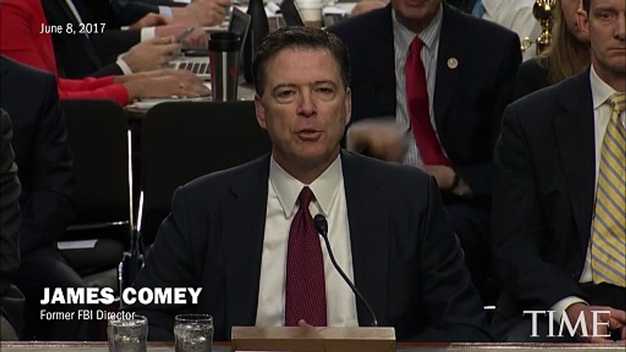 James Comey Says White House Comments on Firing Were "Lies, Plain and Simple"