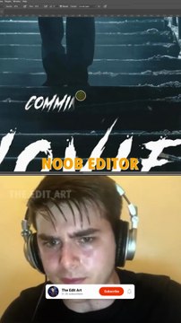 Remove Text From Image | Photoshop | Noob vs Pro Editor | Tutorial | The Edit Art | Beginner