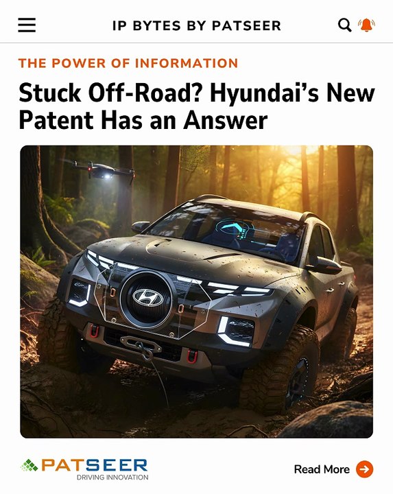 Stuck Off-Road Hyundai’s New Patent Has an Answer