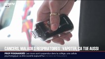 Cigarette électronique: l'Anses pointe des risques accrus de cancer et de maladies respiratoires et cardiovasculaires
