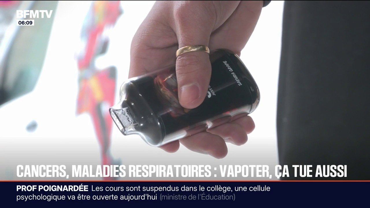 Cigarette électronique: l'Anses pointe des risques accrus de cancer et de maladies respiratoires et cardiovasculaires