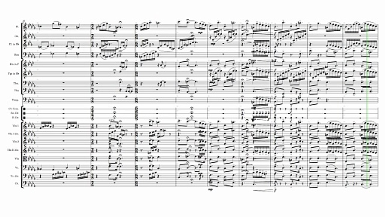 Symphony No. 1, Movement II (18 Oct – 19 Dec 2021) (Full Score, Landscape)