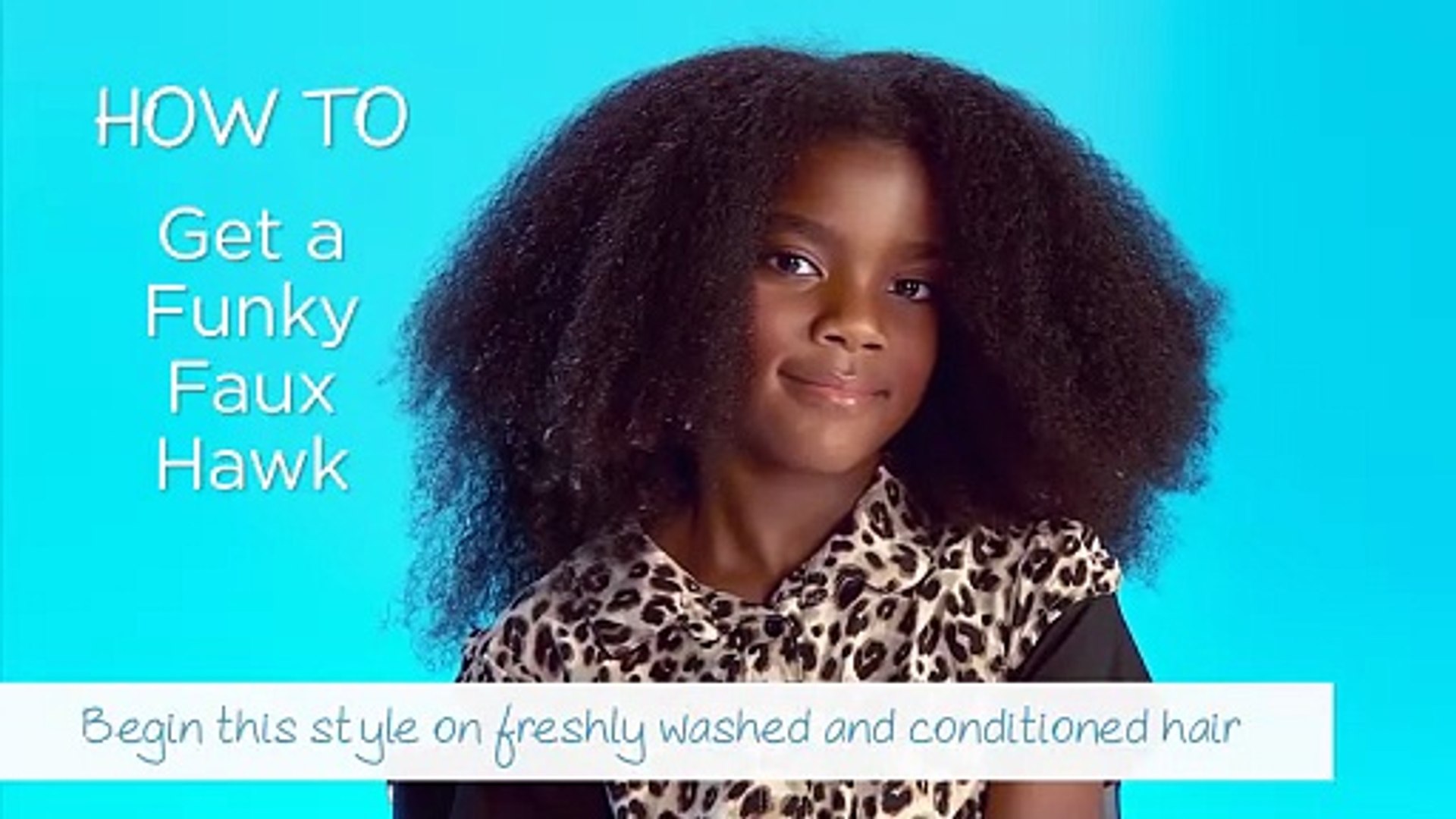 How To Style A Funky Faux Hawk For Kids