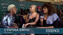 Cynthia Erivo on the Black Women in Hollywood Red Carpet