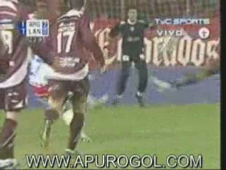 Argentinos 3 Lanus 0 Goles Pereira Hauche