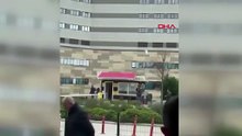 Görüntüler Bursa\'dan... Ortalığı birbirine kattı