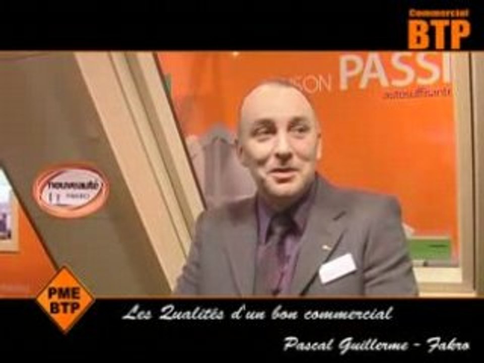 Commercial BTP: Pascal Guillerme
