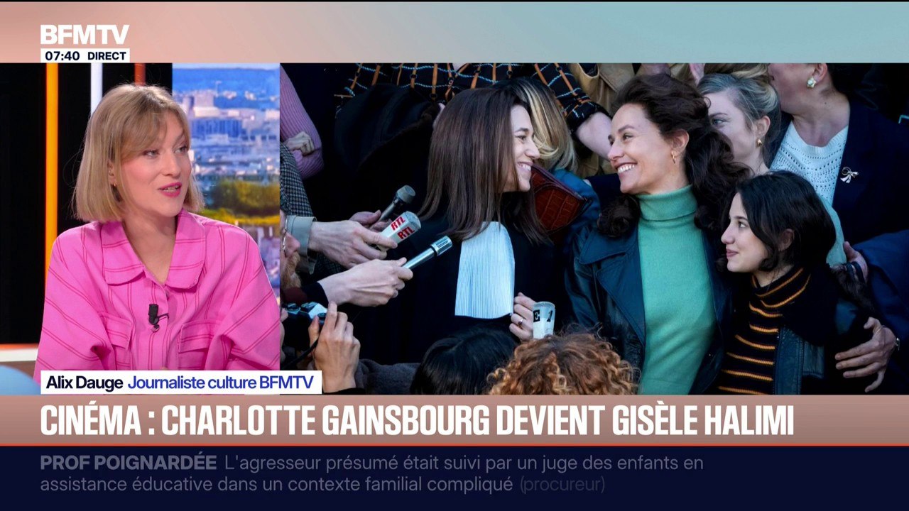 LA CULTURE D'ALIX - "Gisèle - Au nom de toutes": Charlotte Gainsbourg dans le rôle de l'avocate et féministe Gisèle Halimi