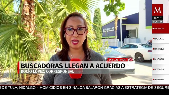 Madres buscadoras paralizan vialidades en San Luis Potosí por falta de respuestas