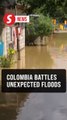 Atypical cold front triggers widespread flooding in Colombia's Cordoba during the dry season