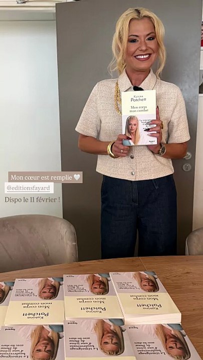 Capture d'écran de la story Instagram de Katrina Patchett.