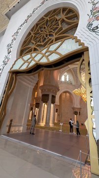 MOTIFS VEGETAUX sur fond blanc à Abou Dhabi
