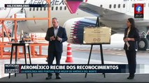 Aeroméxico es reconocida como la aerolínea más puntual del mundo por segundo año