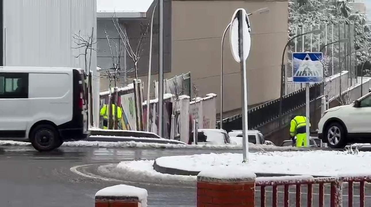 Temporal de nieve en Soria. Activados los servicios
