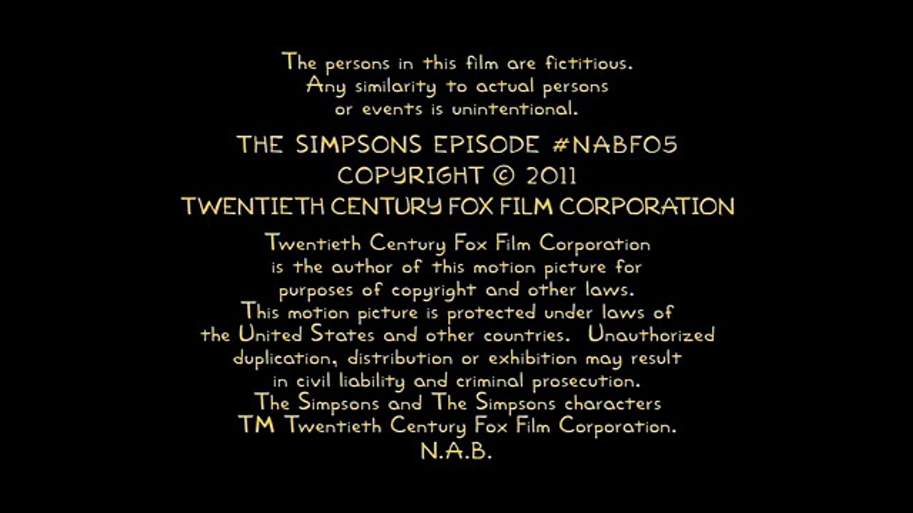 Gracie Films And 20th Century Fox Television 2011 - YouTube