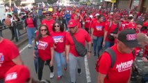 MANIFESTACIÓN MASIVA en VENEZUELA para pedir la LIBERACIÓN de NICOLÁS MADURO