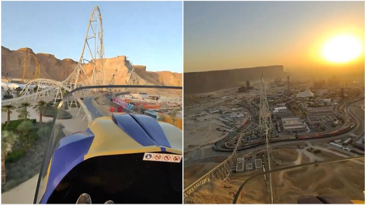 Le montagne russe da record: le più alte, veloci e lunghe del mondo (in Arabia Saudita)