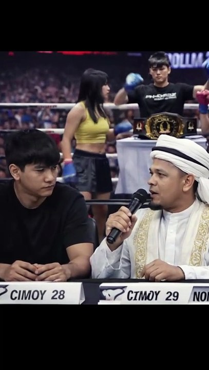 Cimoy Dan Nona Boxing Match