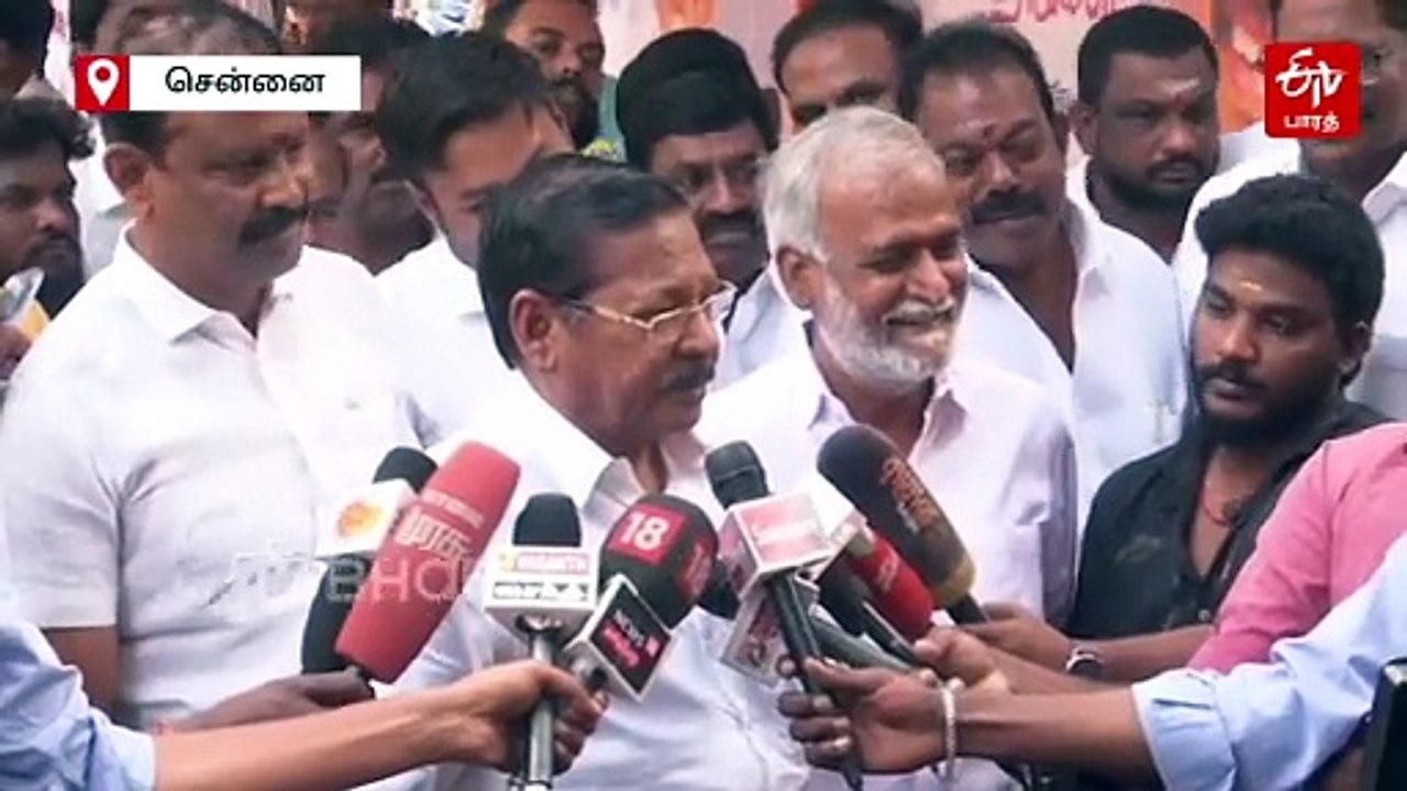 தவெக தலைவர் விஜய் எஞ்சினை தயார்படுத்தவே இல்லை - ஆர்.எஸ்.பாரதி விமர்சனம்