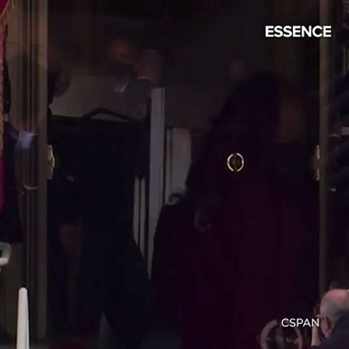 Barack Obama and Michelle Obama Walk Out for Biden Inauguration