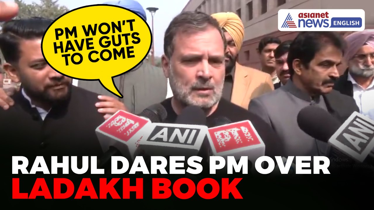 Rahul Gandhi Targets PM Modi Over Ladakh, Naravane Book