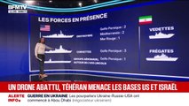 LES ÉCLAIREURS - Quel est le rapport de force entre la marine américaine et iranienne?