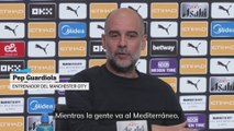 Guardiola condena los conflictos globales y los tiroteos de Minnesota