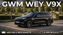 GWM Wey V9X kommt 2026: Alles zum Luxus-SUV aus China