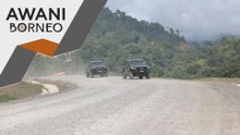 Jalan di Sabah 'seperti berjalan di bulan'